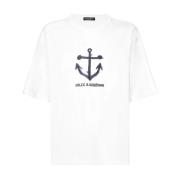 T-Shirts Dolce & Gabbana , White , Heren