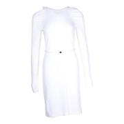 Pre-owned Cashmere dresses Chanel Vintage , White , Dames
