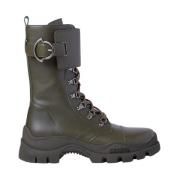 Boots Moncler , Green , Dames