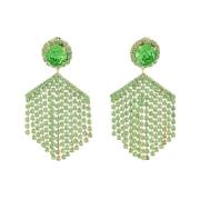 Earrings Shourouk , Green , Dames