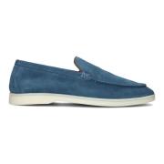 Instapschoenen Jeans blauw Stefano Lauran , Blue , Heren