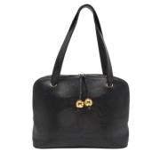 Pre-owned Fabric chanel-bags Chanel Vintage , Black , Dames