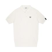 Quotrell Jay Knitted Polo Heren Wit Quotrell , White , Heren