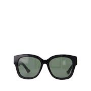 Zwarte Acetaat Zonnebril - Gg1550Sk Gucci , Black , Dames