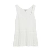 Sleeveless Tops Cinque , White , Dames