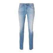 George Slim Fit Blauwe Jeans Dondup , Blue , Heren