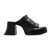 Jimena platform slides Miista , Black , Dames