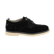 Laced Shoes Kickers , Black , Heren