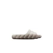 Sliders Moncler , White , Dames