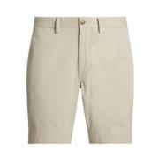 Klassieke Katoenen Stretch Chino Shorts Polo Ralph Lauren , Beige , He...
