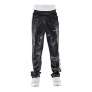 Leather Trousers Palm Angels , Black , Heren