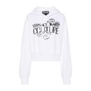 Sweatshirts Versace Jeans Couture , White , Dames