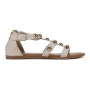 Witte Gebroken Sandalen Lina Locchi , White , Dames