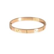 Pre-owned Rose Gold bracelets Cartier Vintage , Beige , Dames