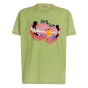 T-Shirts Dsquared2 , Green , Heren