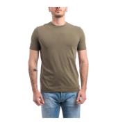 Superfijne Jersey T-shirt Altea , Green , Heren