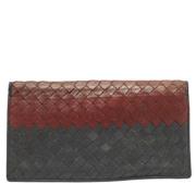 Pre-owned Leather wallets Bottega Veneta Vintage , Multicolor , Dames