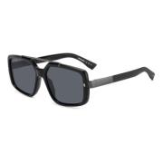 Retro Glam Zonnebril Dsquared2 , Black , Heren