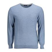 Round-neck Knitwear Gant , Blue , Heren