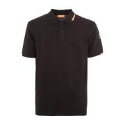 Stijlvolle Piquet Polo Shirt Suns , Black , Heren