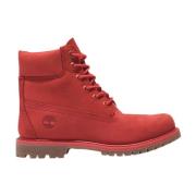 Lace-up Boots Timberland , Red , Dames