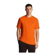 T-Shirts Lyle & Scott , Orange , Heren