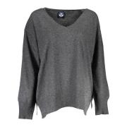 V-neck Knitwear North Sails , Black , Dames