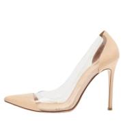 Pre-owned Leather heels Gianvito Rossi Pre-owned , Beige , Dames
