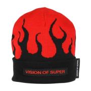 Cap Vision OF Super , Red , Heren