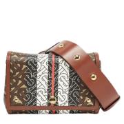 Pre-owned Leather crossbody-bags Burberry Vintage , Multicolor , Dames