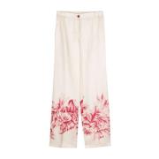 Wide Trousers F.r.s For Restless Sleepers , Pink , Dames