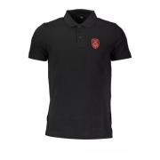 Polo Shirts Cavalli Class , Black , Heren
