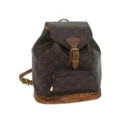 Pre-owned Coated canvas backpacks Louis Vuitton Vintage , Brown , Dame...