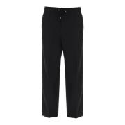 Straight Trousers Oamc , Black , Heren