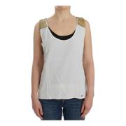 Sleeveless Tops Costume National , White , Dames