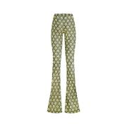 Wide Trousers Etro , Green , Dames
