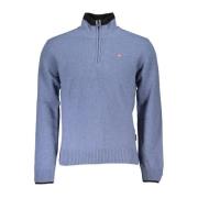 Turtlenecks Napapijri , Blue , Heren