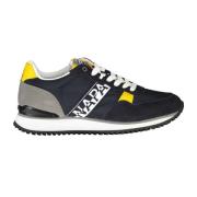 Blauwe Sneaker - Polyester Napapijri , Multicolor , Heren