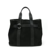 Pre-owned Cotton handbags Hermès Vintage , Black , Dames