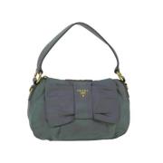 Pre-owned Fabric handbags Prada Vintage , Gray , Dames