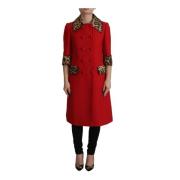 Trench Coats Dolce & Gabbana , Red , Dames