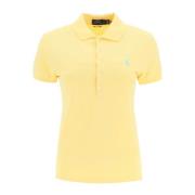 Polo Shirts Polo Ralph Lauren , Yellow , Dames