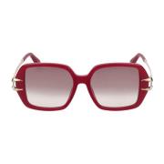 Stijlvolle zonnebril Src030 Roberto Cavalli , Red , Dames