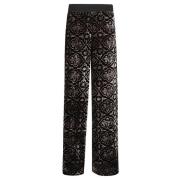 Zwarte Wijde Broek Obidi , Black , Dames