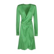 Wrap Dresses Silk95Five , Green , Dames