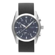 Chronografische Blauwe wijzerplaat horloge Holmen Copenhagen , Black ,...