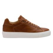 Klassieke Cognac Sneaker JoDis , Brown , Heren