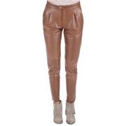 Trousers La Canadienne , Beige , Dames