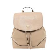 Pre-owned Leather backpacks Coach Pre-owned , Beige , Dames