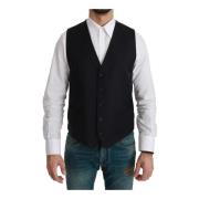 Suit Vests Dolce & Gabbana , Blue , Heren